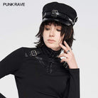 Women's Gothic Buckle Rivets Hats