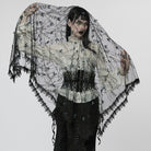 PUNK RAVE Women's Gothic Floral Headwear