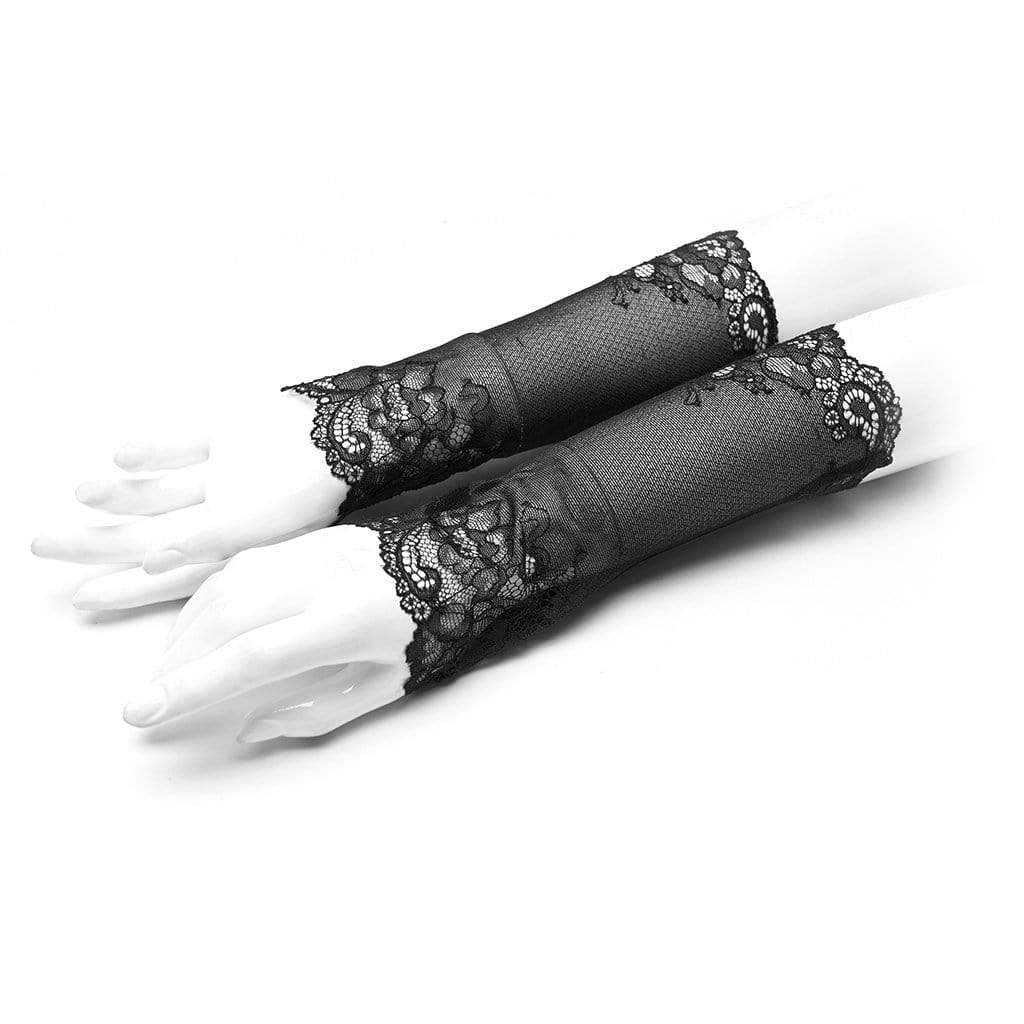 Women's Gothic Floral Lace Arm Sleeves