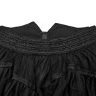 PUNK RAVE Women's Gothic Irregular Layered Mesh Skirt