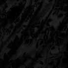 PUNK RAVE Women's Gothic Off Shoulder Ruffles Sheer Shirt