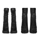 Women's Gothic Ripped Strappy Leg Warmers