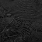 Women's Grunge Ripped Floral Long Sleeved Lace Dresses