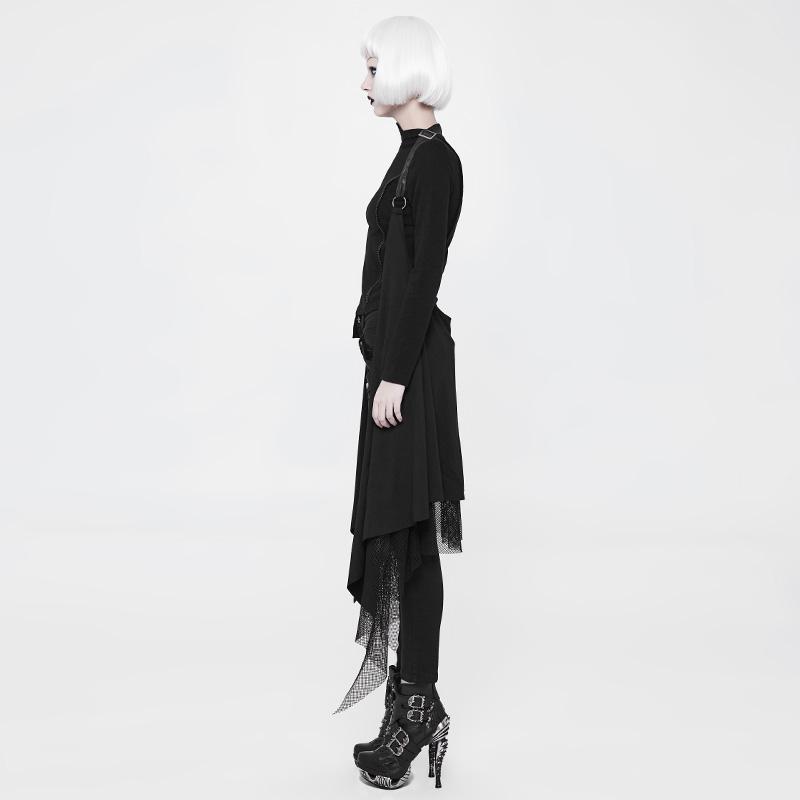 Women's Long Layered Punk Shrug