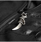 Women's Military Hooded Asymmetric Knitted Coat With Belt