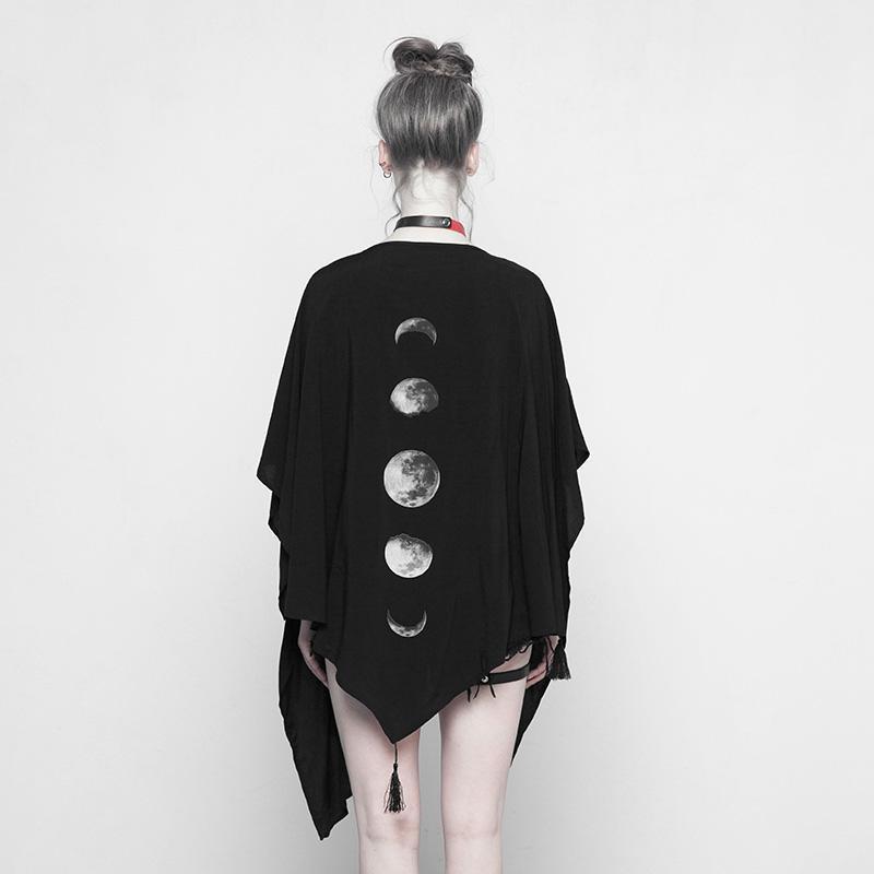 Women's Phases Of Moon Punk Cloak