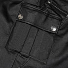 Punk Rave Women's Plus Size Punk Front Zip Faux Leather Wrapped Skirt