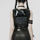 PUNK RAVE Women's Punk Buckle Nylon Bracelet