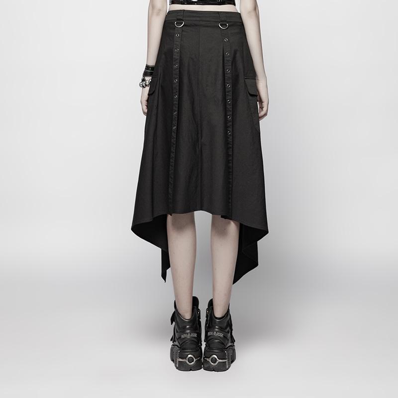 Women's Punk Detachable Overskirt