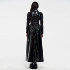 Punk Rave Women's Punk Faux Leather Long Jacket