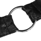 Women's Punk Halter Zipper Backless Vest