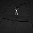 Punk Rave Women's Punk Halterneck Off Shoulder Slim-fitted Dress with Garter