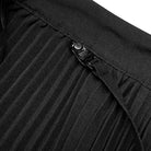 PUNK RAVE Women's Punk High-waisted Pleated Skirt With Garter