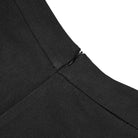 PUNK RAVE Women's Punk High-waisted Pleated Skirt With Garter