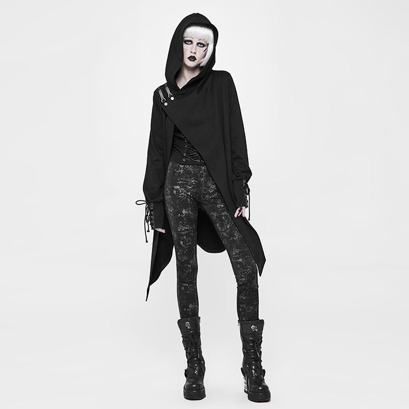 Women's Punk Hooded Coat