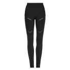 PUNK RAVE Women's Punk Line Splice Leggings