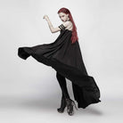 Punk Rave Women's Punk Metal Chain Harness Cape