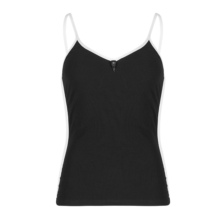 Punk Rave Women's Punk Plunging Tank Top