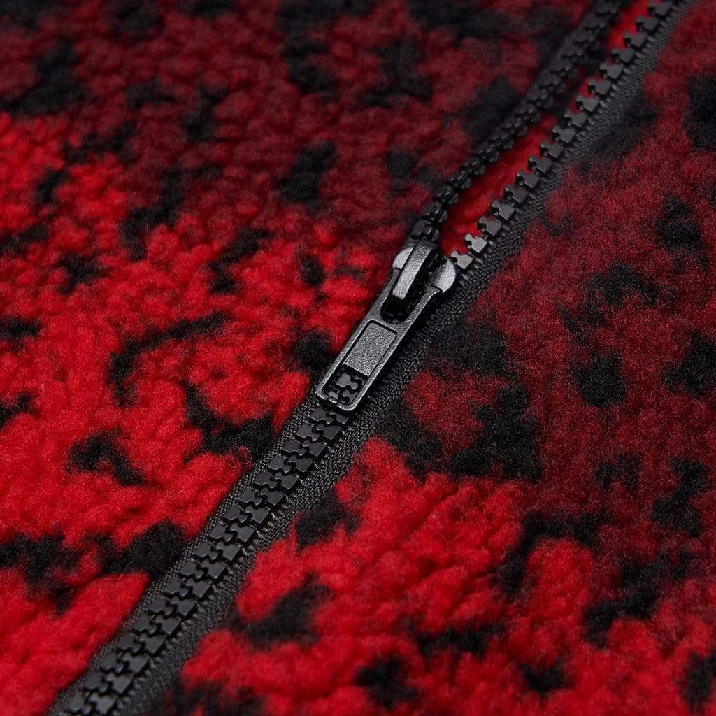 Women's Punk Red Leopard Printed Mini Skirts