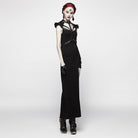 Women's Punk Rivets Faux Leather Gloves