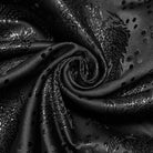 Punk Rave Women's Punk Side Zip Jacquard Short Skirt with Garter