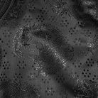 Punk Rave Women's Punk Side Zip Jacquard Short Skirt with Garter