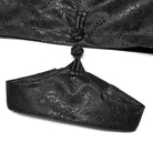 Punk Rave Women's Punk Side Zip Jacquard Short Skirt with Garter