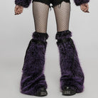 PUNK RAVE Women's Punk Woolen Leg Warmers