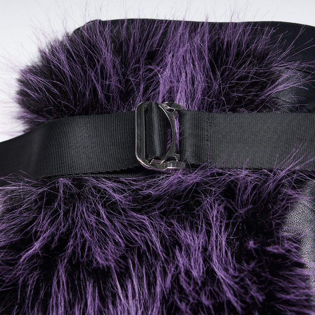 PUNK RAVE Women's Punk Woolen Leg Warmers