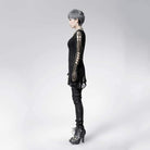 Women's Striped Ripped Casual Sweater