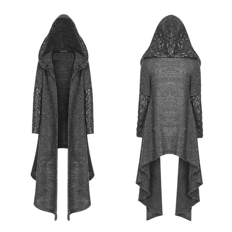 Women's Punk Hooded Cardigan