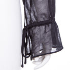 RNG Women's Gothic Plunging Ruffled Lace Shirt