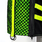 RNG Women's Grunge Contrast Color Buckle Skirt Green