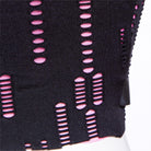 RNG Women's Grunge Ripped Straps Splice Bustier