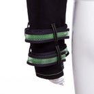 RNG Women's Grunge Stand Collar Straps Short Jacket Green