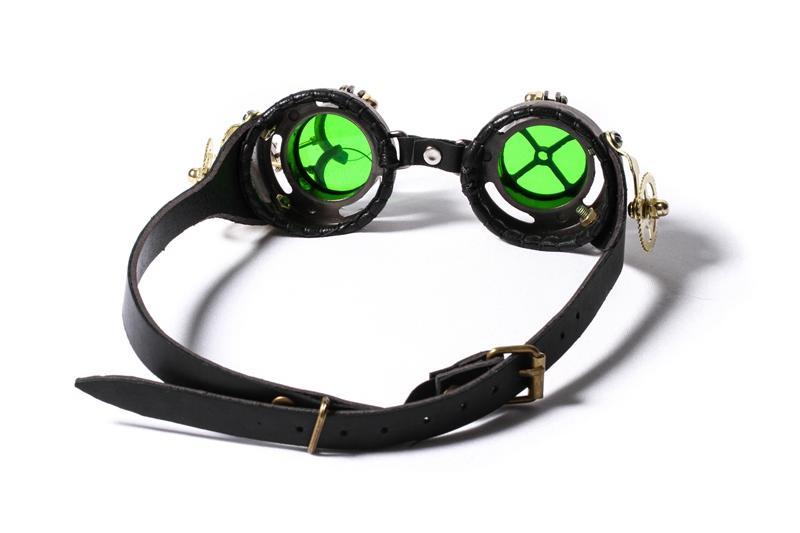 Men's Steampunk Welding Goggles with Gears