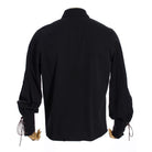 Men's Vintage Punk Shirt with Attached Jabot