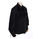 Men's Vintage Punk Shirt with Attached Jabot