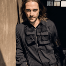 RQ-BL Men's Vintage Punk Shirt with Attached Jabot