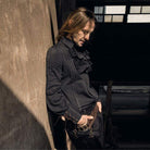 RQ-BL Men's Vintage Punk Shirt with Attached Jabot