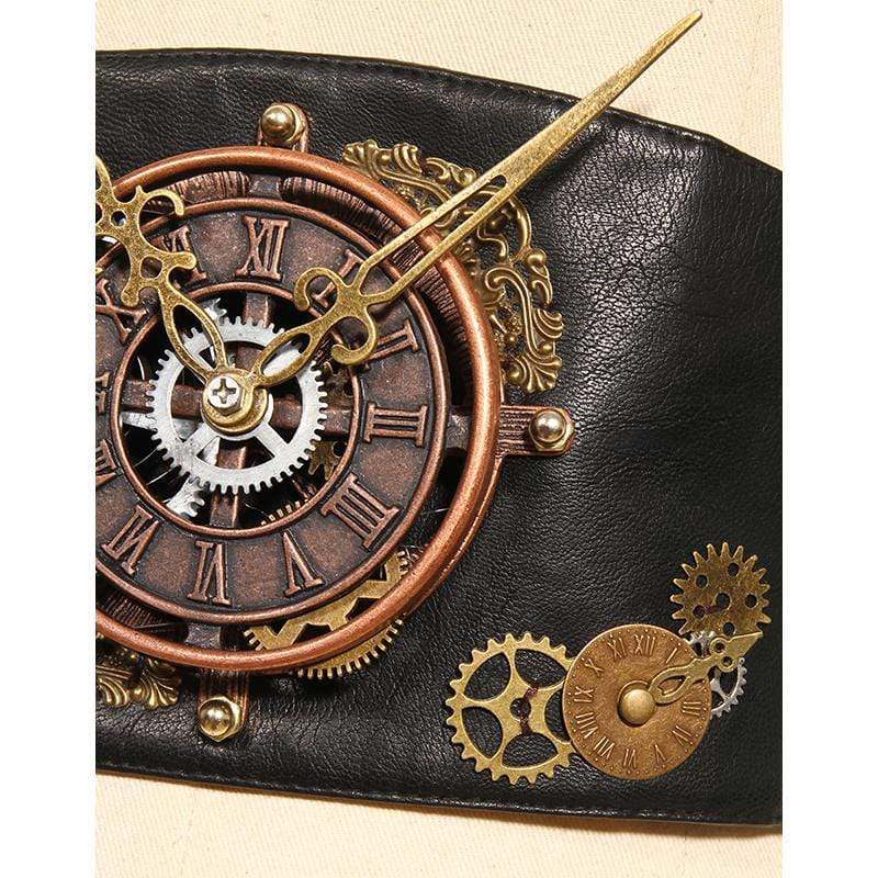 RQ-BL Steampunk Clock part Broad Waist Belt