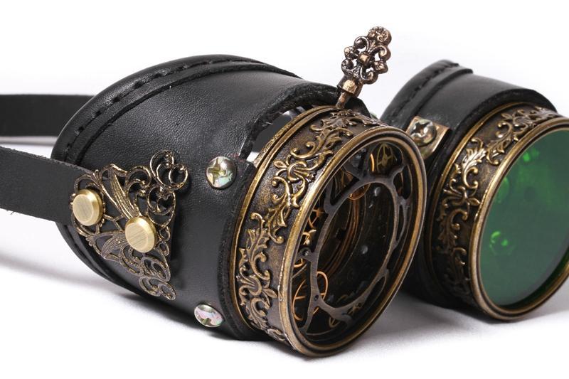 Steampunk Stylized Welding Goggles