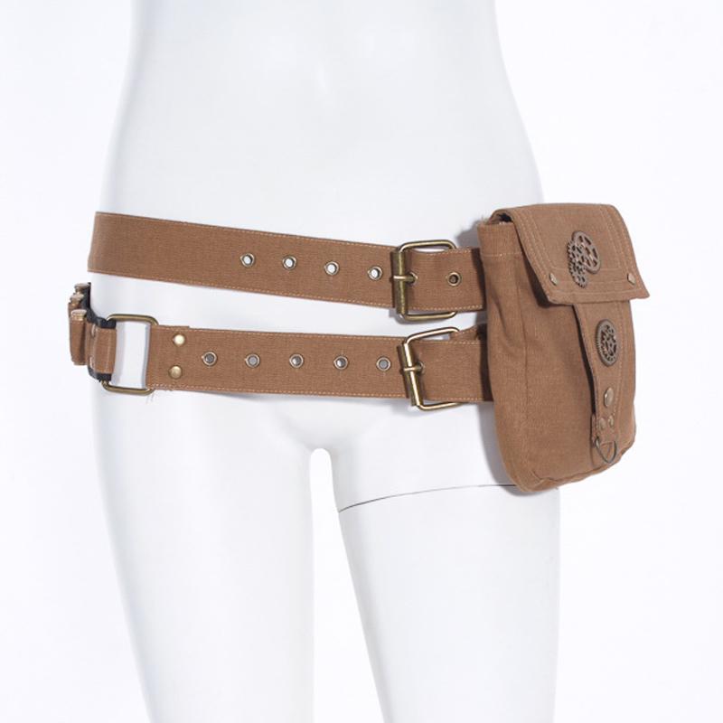 RQ-BL Steampunk Waist Bag