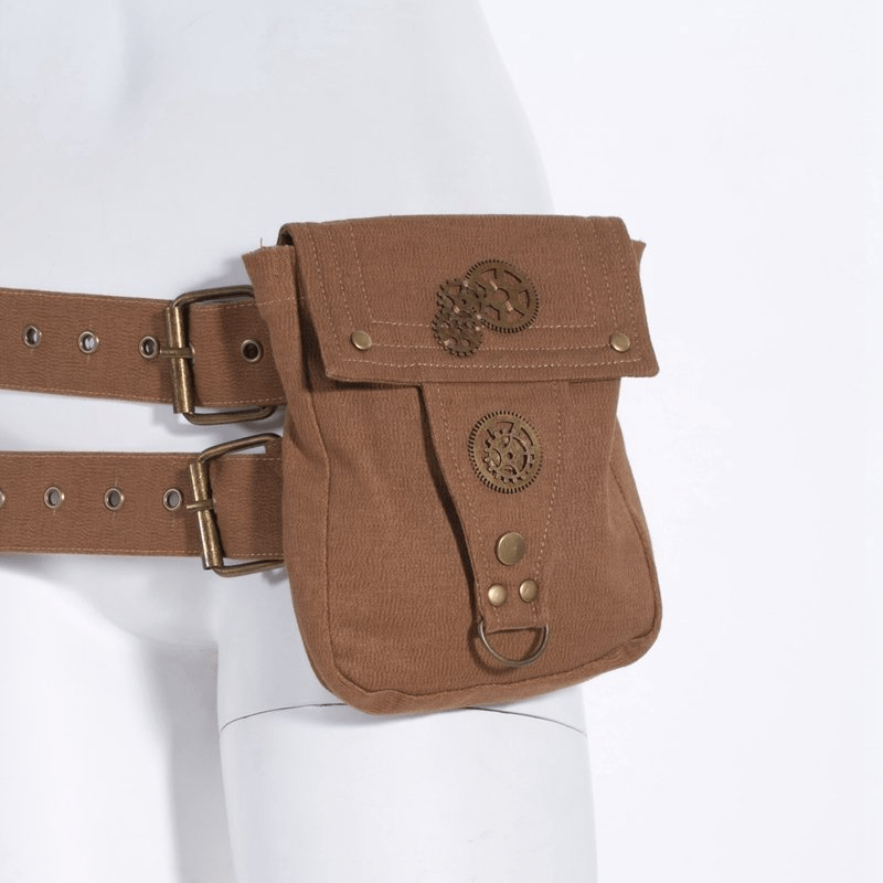 RQ-BL Steampunk Waist Bag