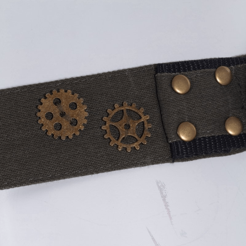 RQ-BL Steampunk Waist Bag