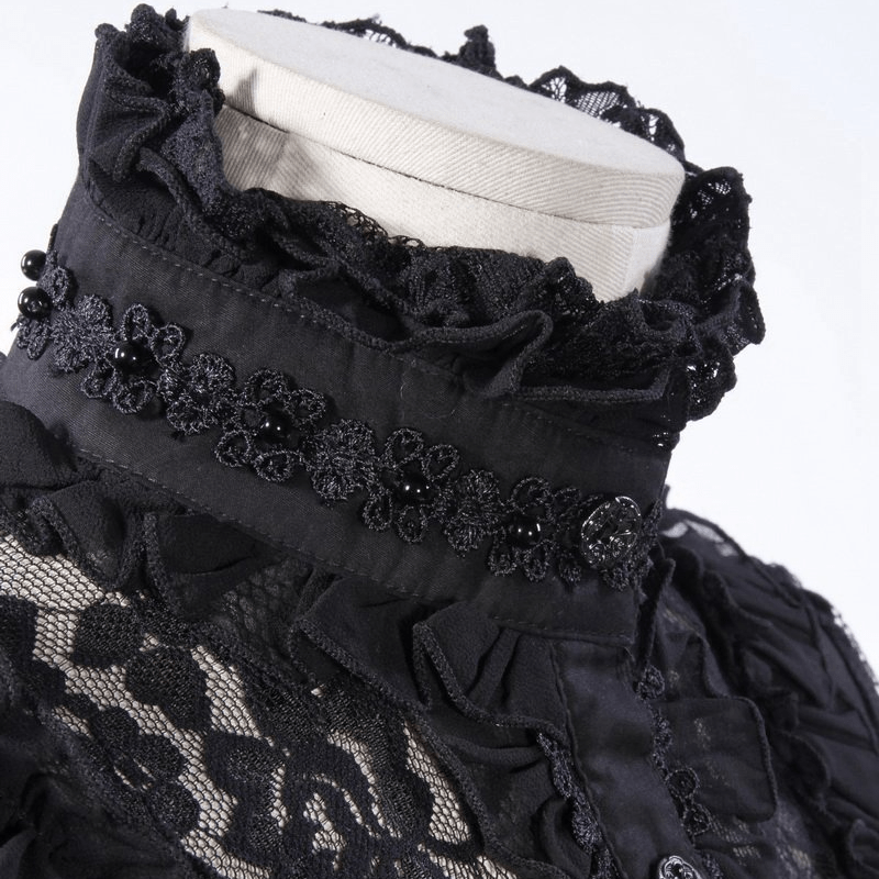 Vintage Frilly Full Sleeve Shirt