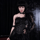 RQ-BL Vintage Goth Collar and Cuff