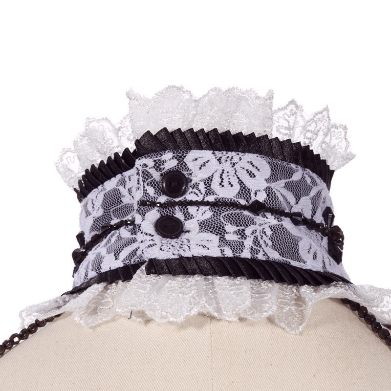 RQ-BL Women's Ornate Steampunk Neck And Shoulder Ornament