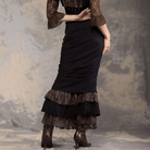 RQ-BL Women's Steampunk Mermaid Skirt