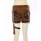 RQ-BL Women's Steampunk Shorts with Thigh Pouch